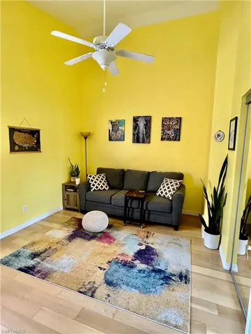 Bedroom being used as a den
