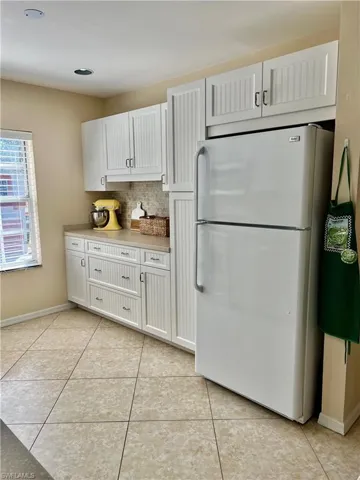 Added kitchen cabinets/counter space