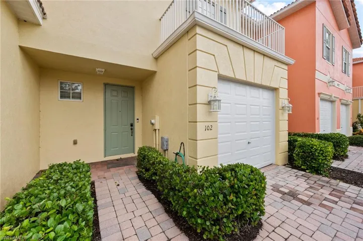View of exterior entry and garage