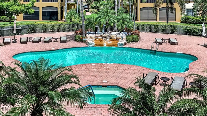 Community resort-style pool...viewed from Lanai.