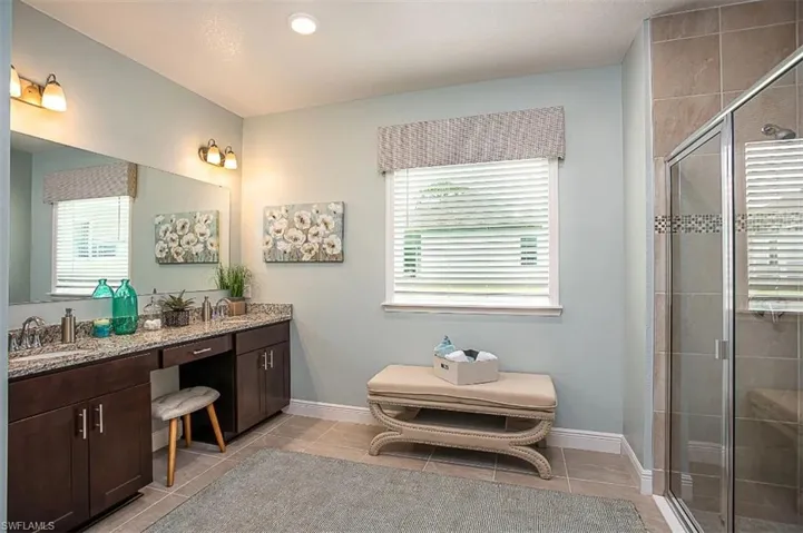 Model home - actual features may vary.