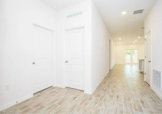 Secondary Bedroom with tile shower/tub combo