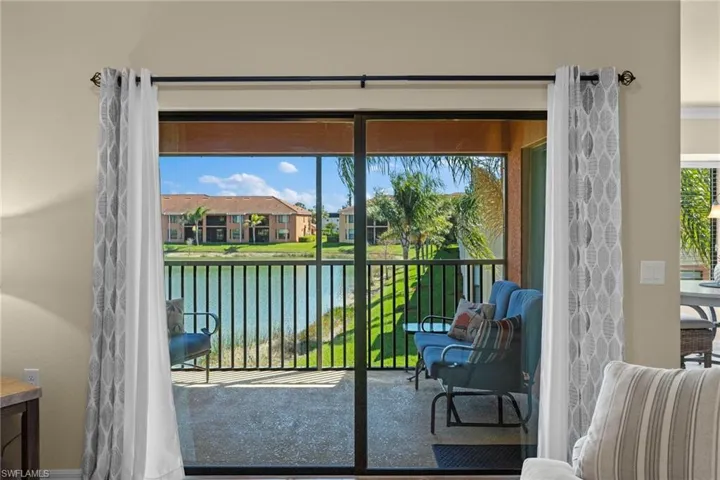 Doorway with a water view
