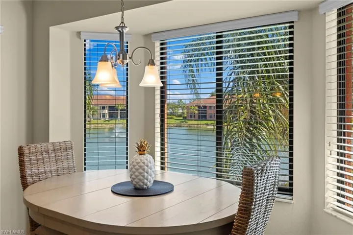 View of dining area