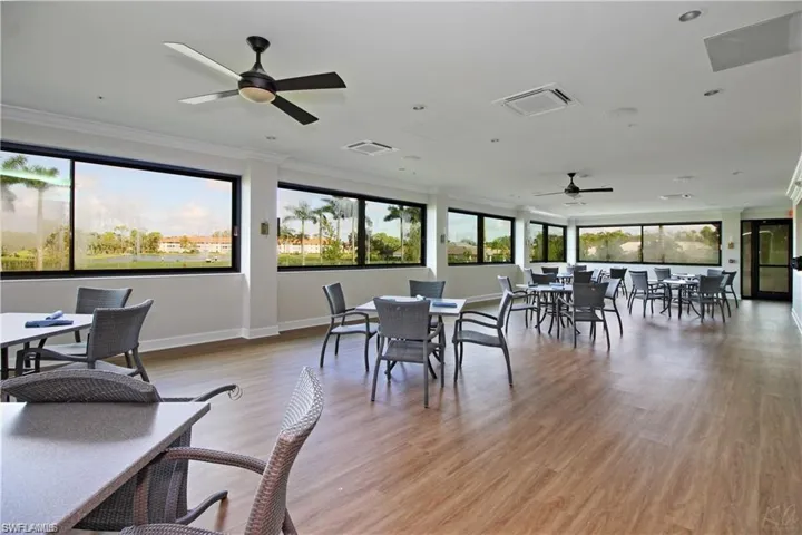 Royal Wood's new grill room overlooking the golf course
