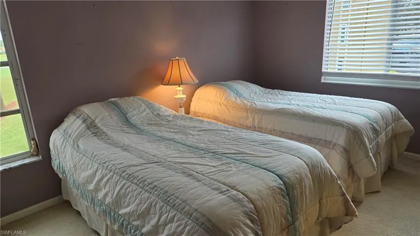 Guest bedroom with extrq window