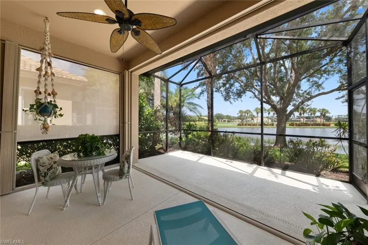 Outdoor lanai view