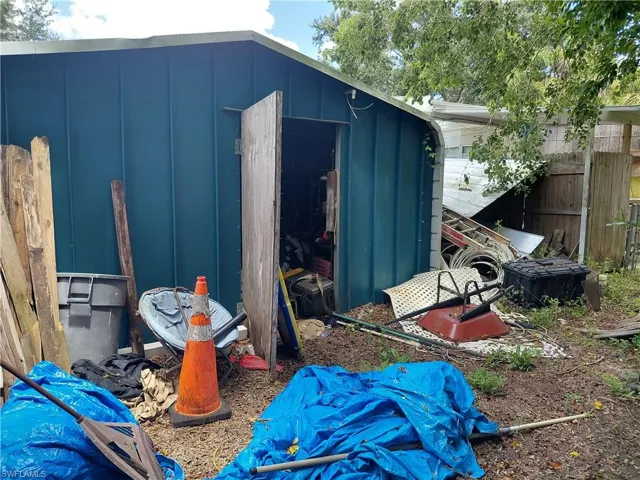 View of shed