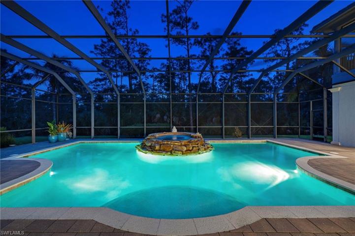 Pool at Night