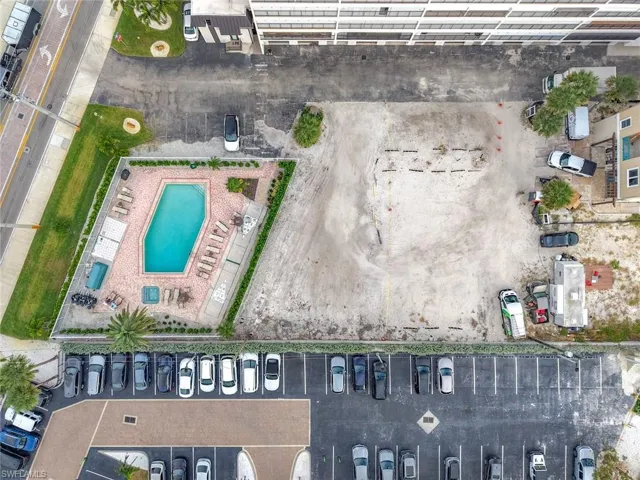 Aerial overview of property's location