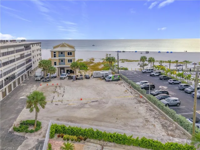 Aerial view of property