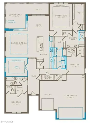 Floor plan with structurals