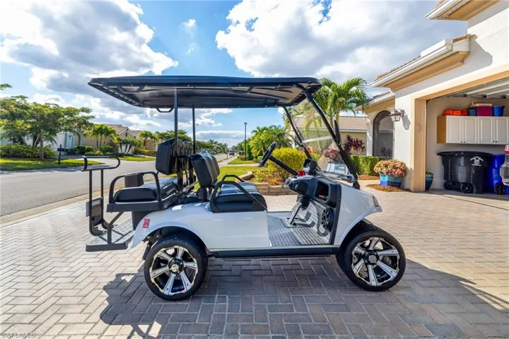 Golf cart available for purchase