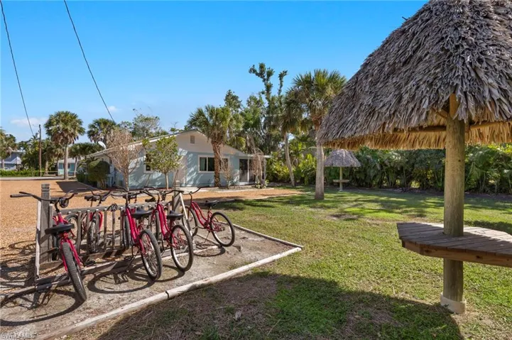 Bike Racks/Tiki Huts