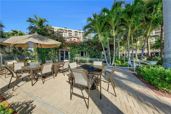 View of patio / terrace with outdoor dining space and grilling area