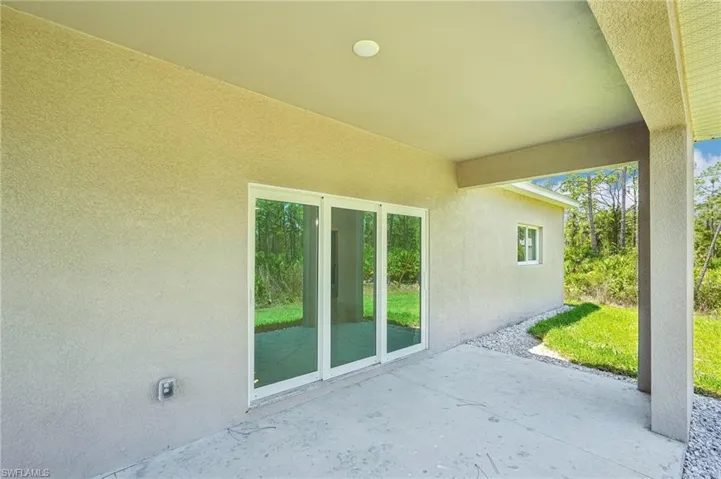 View of patio
