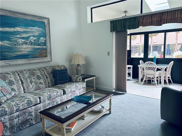Living room and lanai