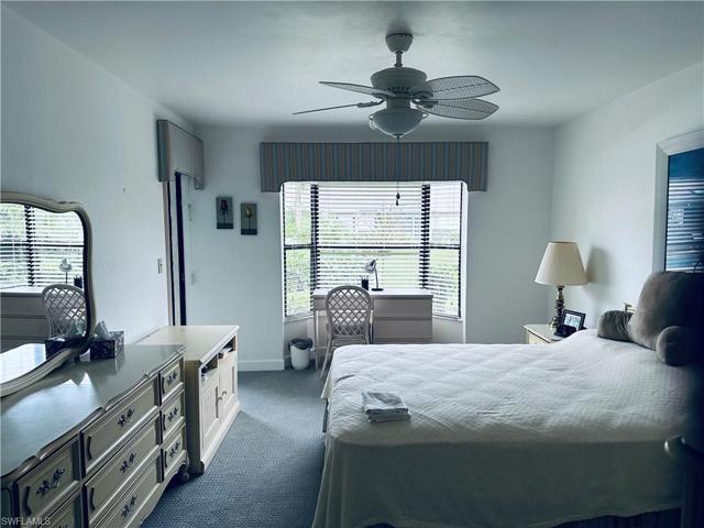 Main bedroom with bay window