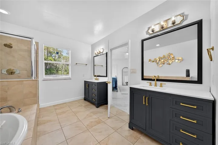 Master bathroom