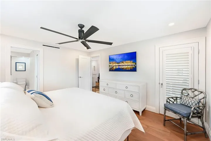 Master Bedroom with TV