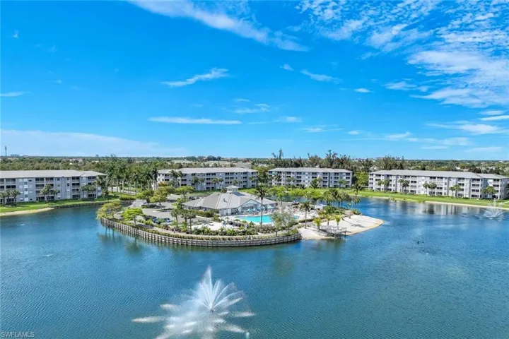 Aerial View of Amenities Center Peninsula