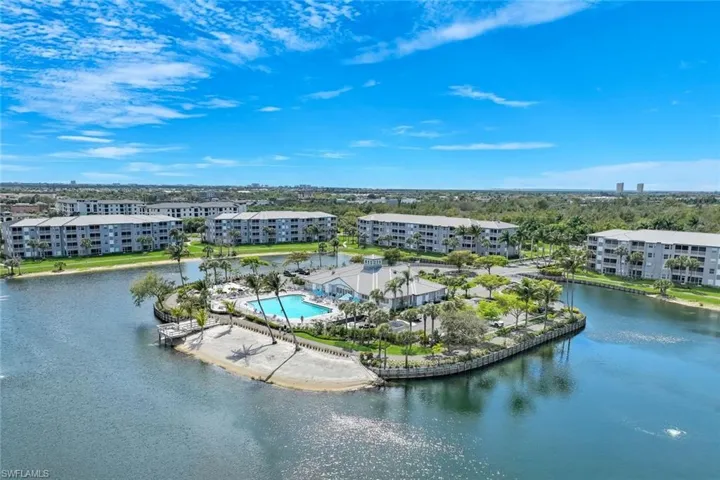 Aerial View of Amenities Center Peninsula