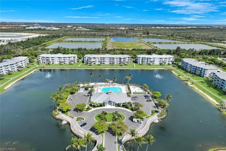 Aerial View of Amenities Center
