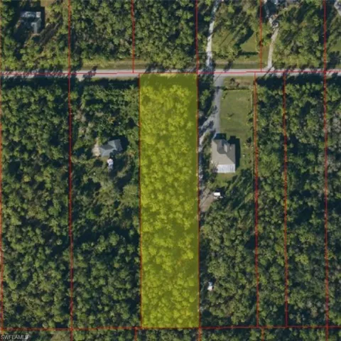 Aerial view of Lot