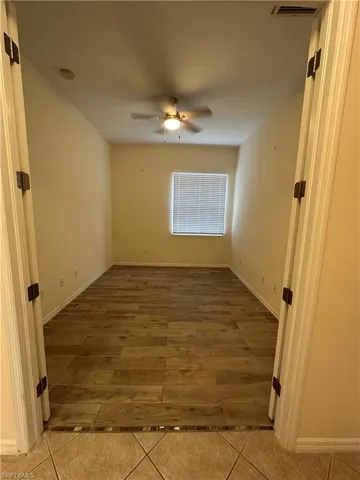 Den with French Doors