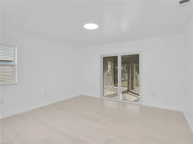 View of spare room