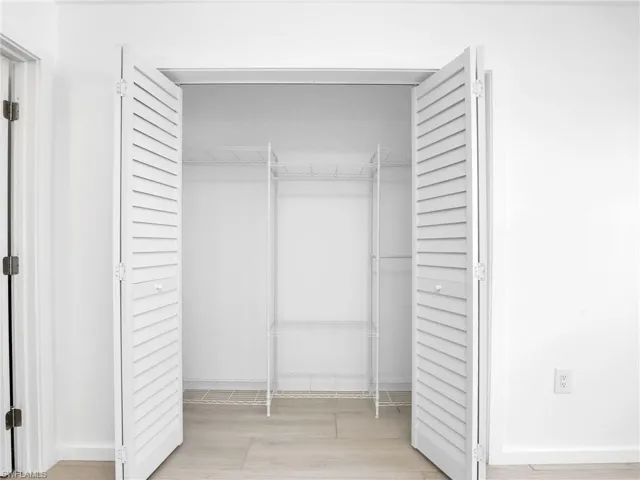 View of closet