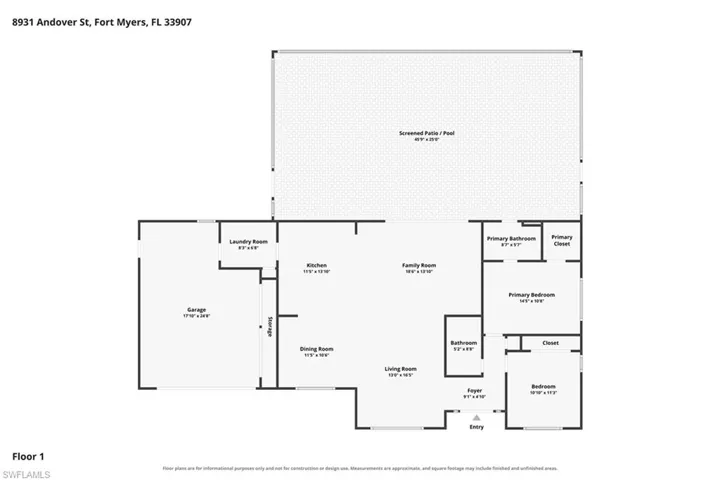 8931 Andover St, Fort Myers, Florida 33907