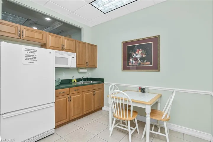 One of 2 shared kitchens