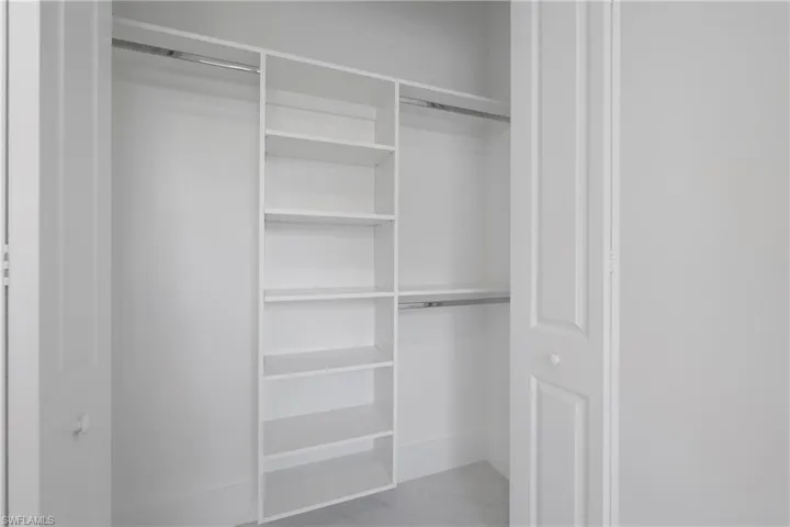 View of closet