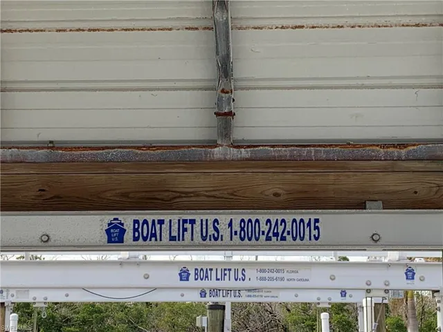 Boat lift vendor.