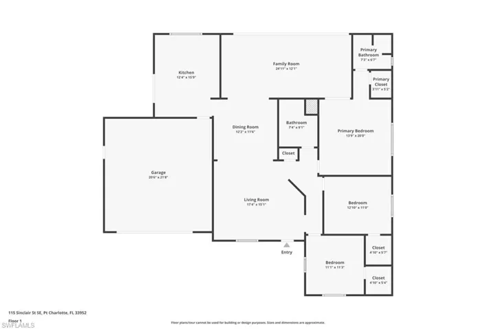 View of room layout