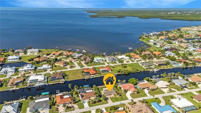 View of property location featuring nearby suburban area and a nearby body of water