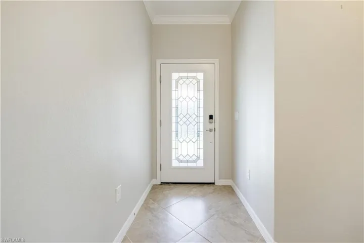 Inside Entry from foyer with natural light.