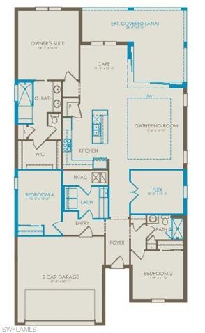 Floor plan with structurals
