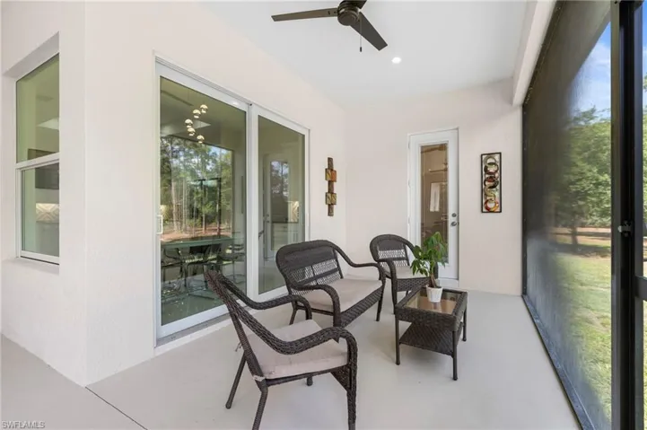 L-shaped Sunroom / solarium / Lanai - PART I: featuring a ceiling fan and a healthy amount of sunlight