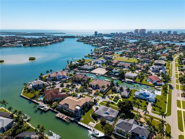 Back of home and Canal to Roberts Bay and Gulf of America