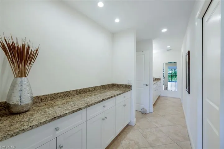 Captive Built In- Located in Owners Suite Hallway- Office or Beauty Area