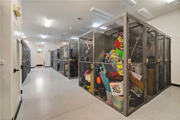 A/C Storage locker