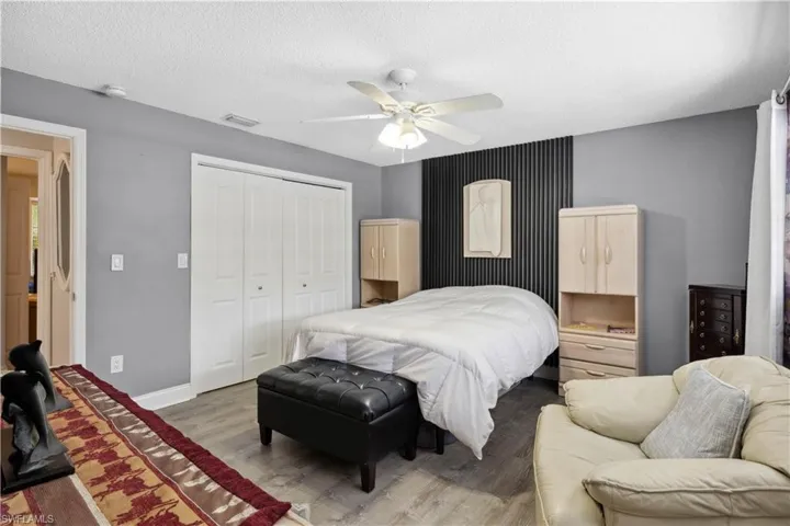 Enjoy restful nights and tranquil mornings in the inviting primary suite designed for ultimate comfort.