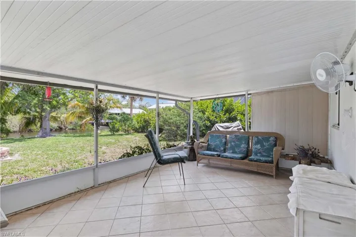 Relax or entertain in the spacious screened lanai, designed for comfort and enjoyment year-round.