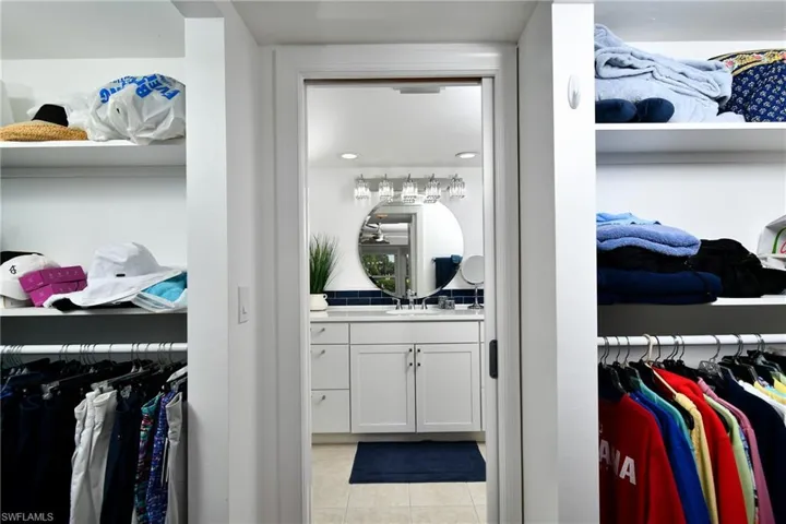 Walk in closets