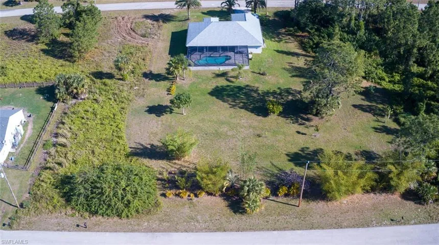 ...and a huge half-acre lot!