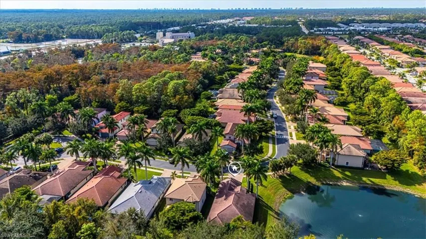 View of property location featuring nearby suburban area and a nearby body of water