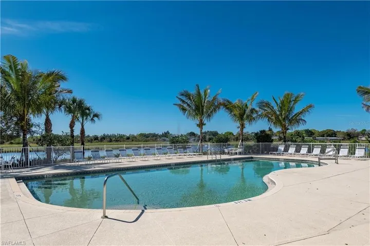 Heated community pool