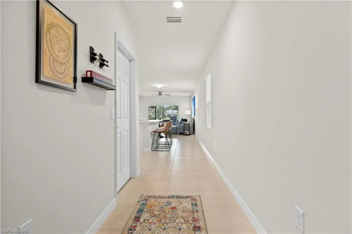 View from the front door